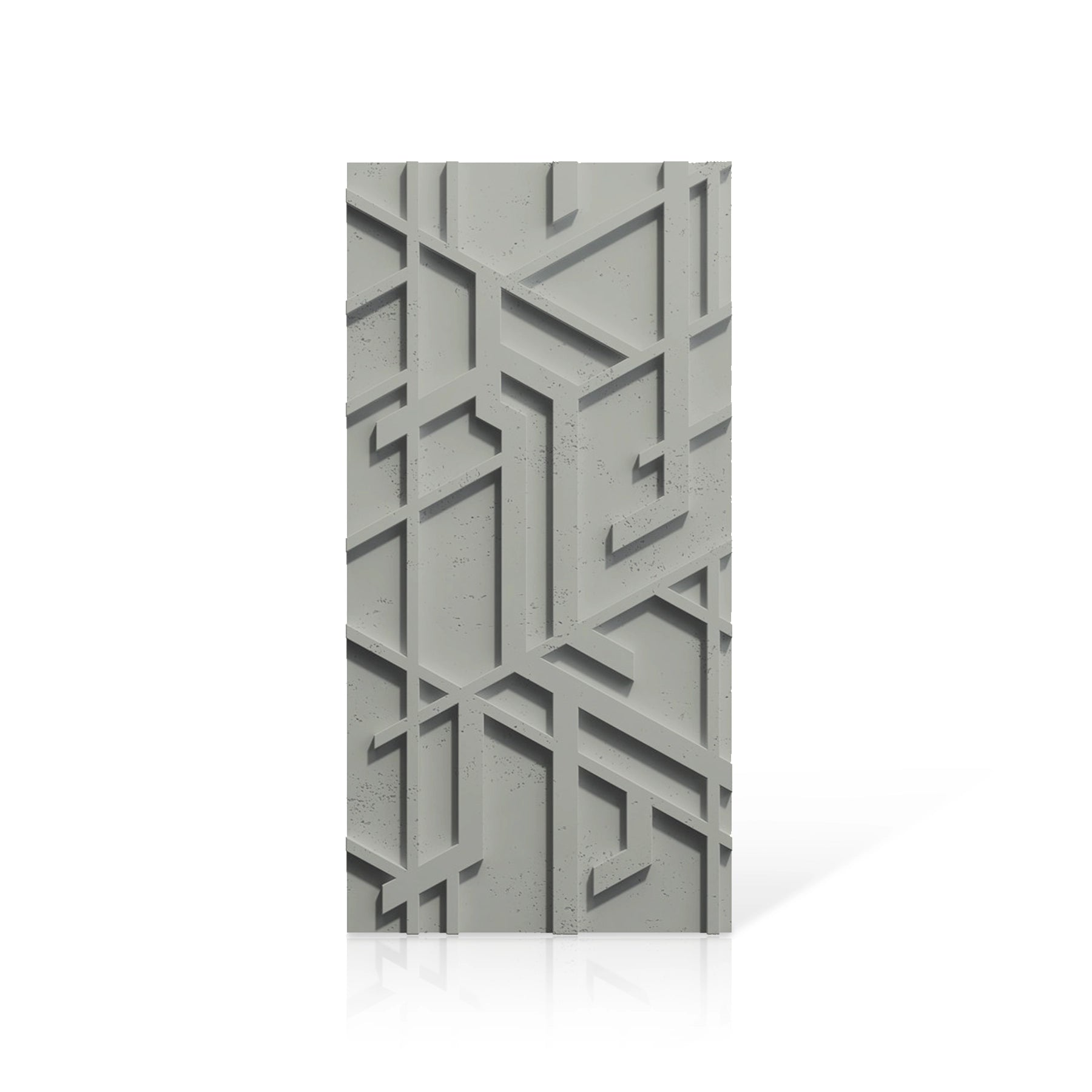 3D Concrete Wall Panels STELLAR colour swatch on white background DecorMania.eu